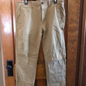 American Eagle Active Flex khaki pants.